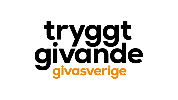 Giva Sverige logga, tryggt givande