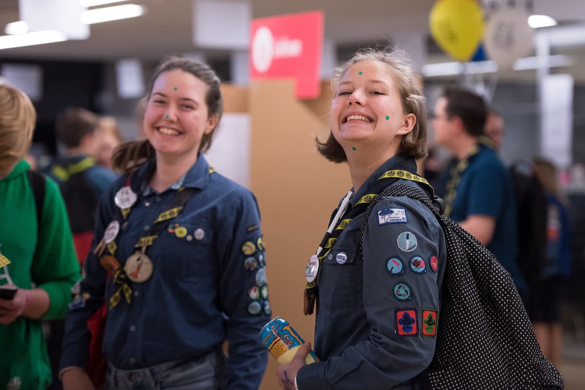 Demokratijamboree och Scouternas stämma 2018