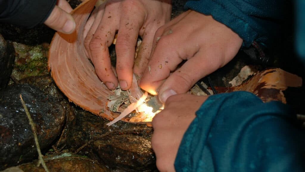 Friluftsledarkurs Överlevnad