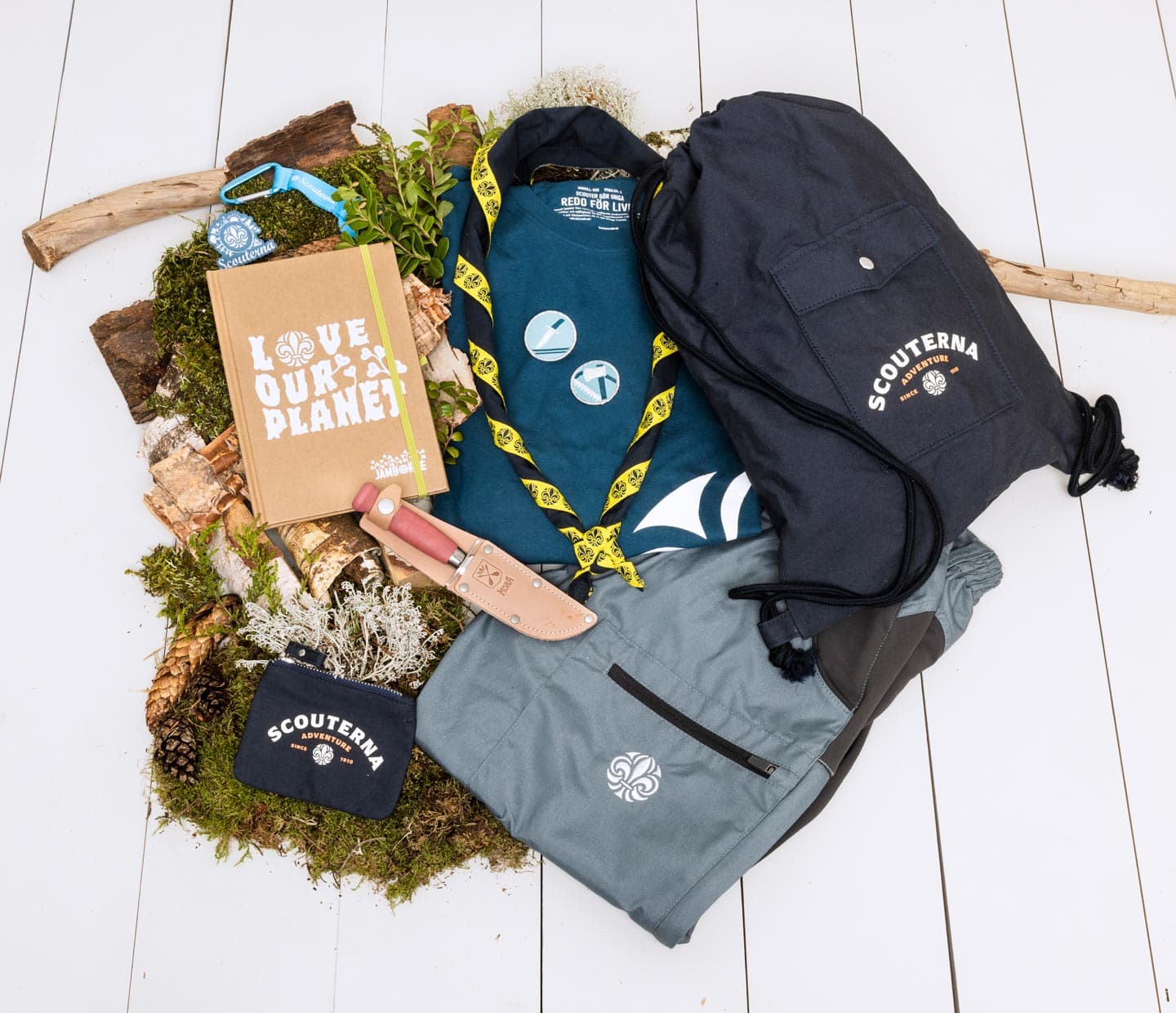 Terminsstart, produkter från Scoutshop