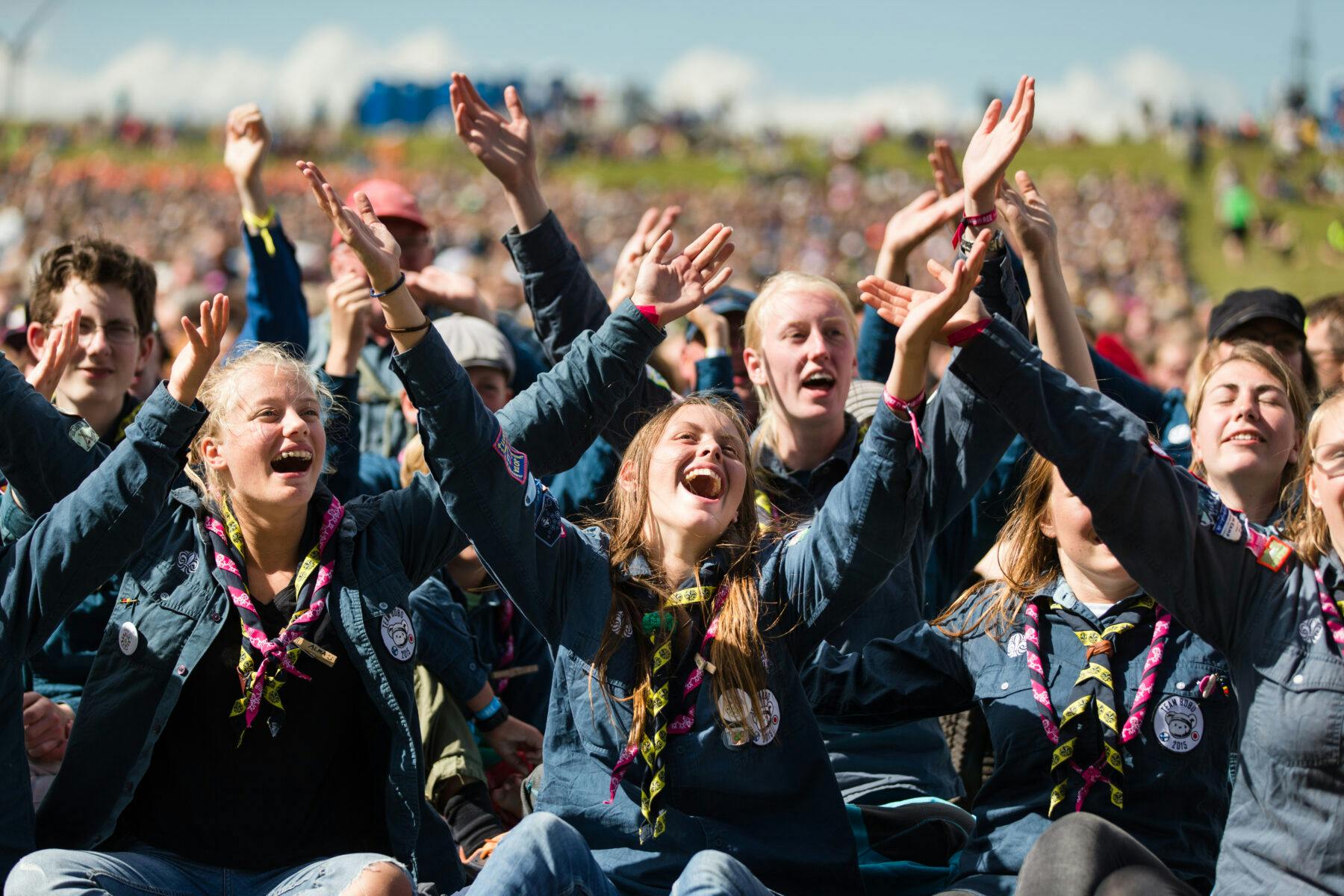 20170806 Invigning av Jamboree17 på Rinkabyfältet. Foto: Magnus Fröderberg